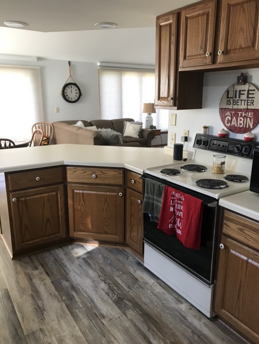 Kitchen before renovation