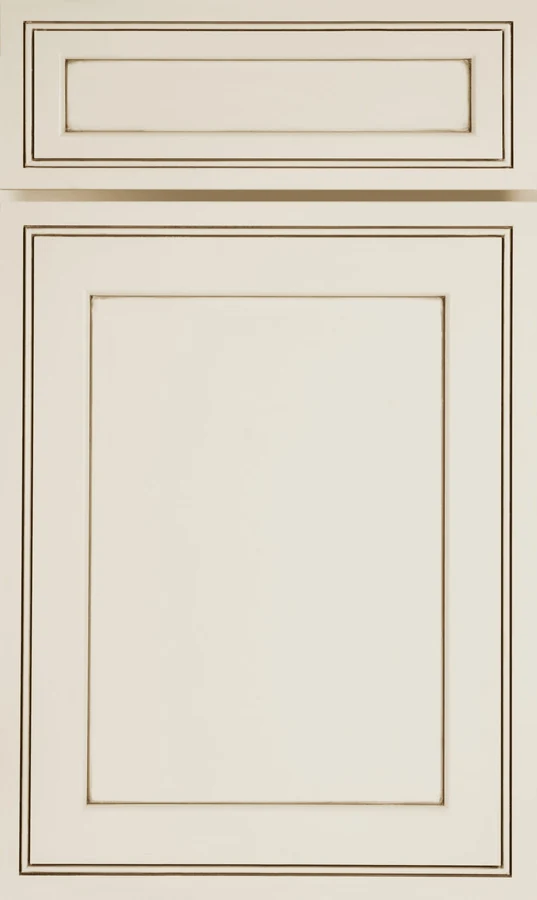 H9 Pearl Glazed cabinet door
