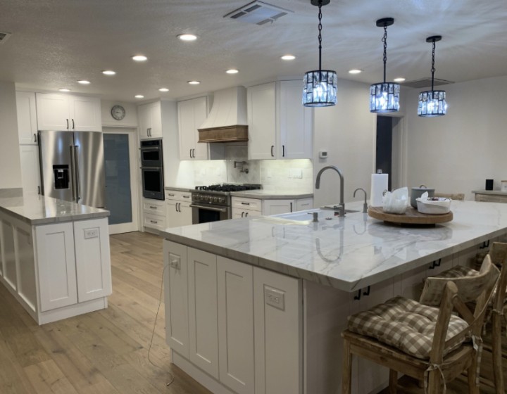 Finished kitchen